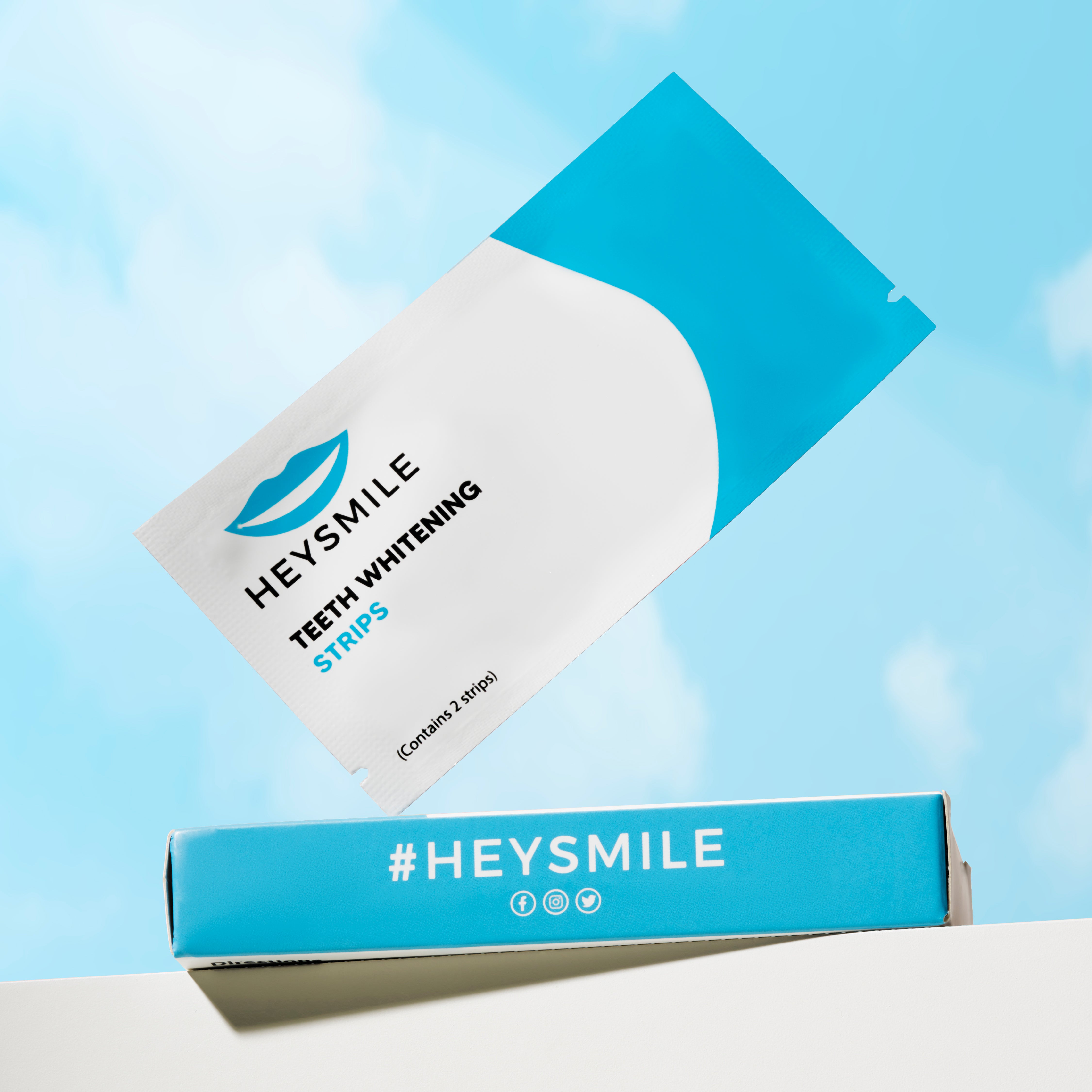 Bandes de blanchiment des dents